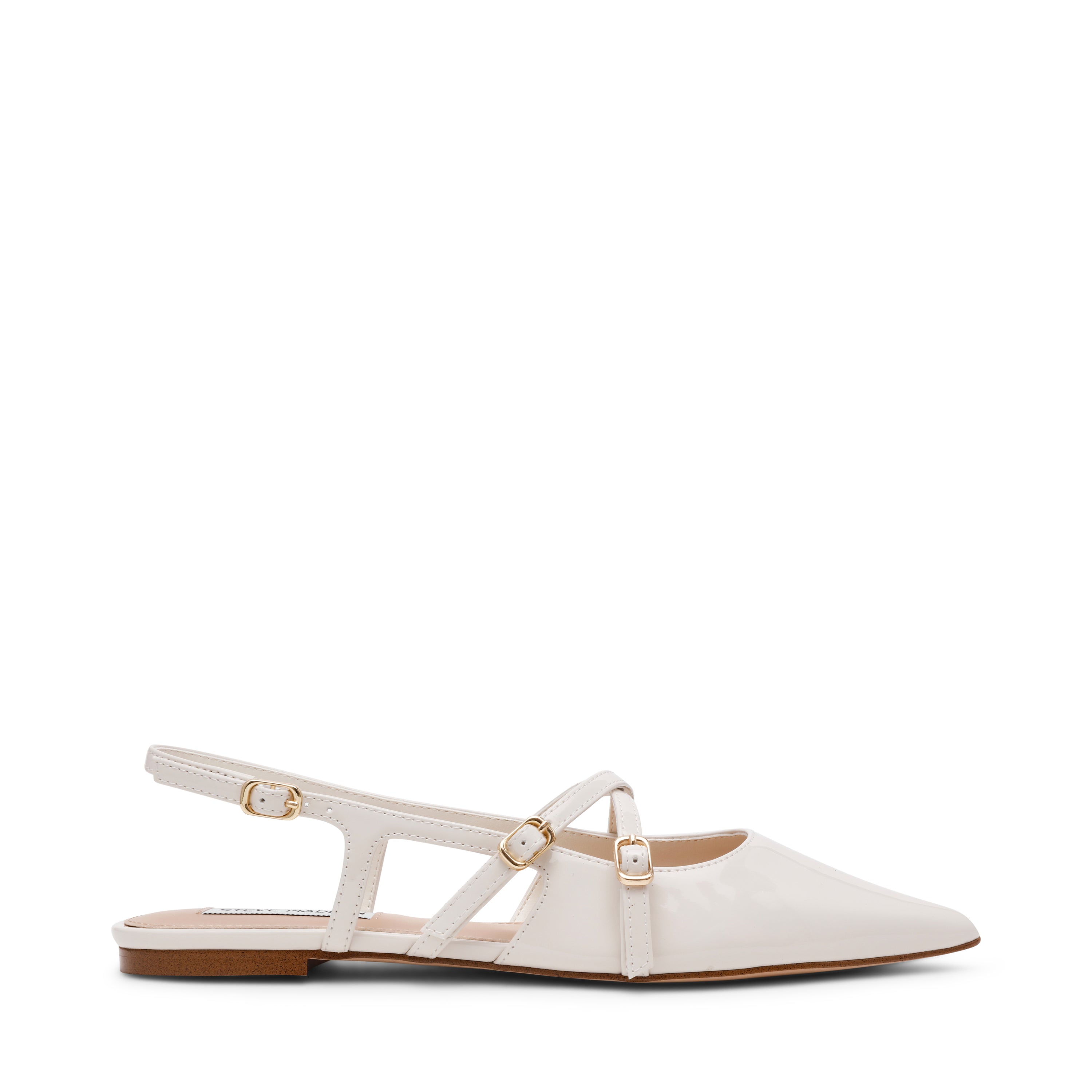 CLIO IVY PEARL PAT FLATS