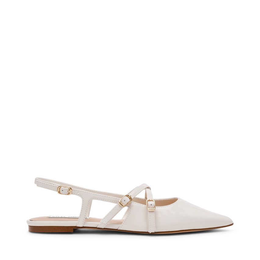 CLIO IVY PEARL PAT FLATS