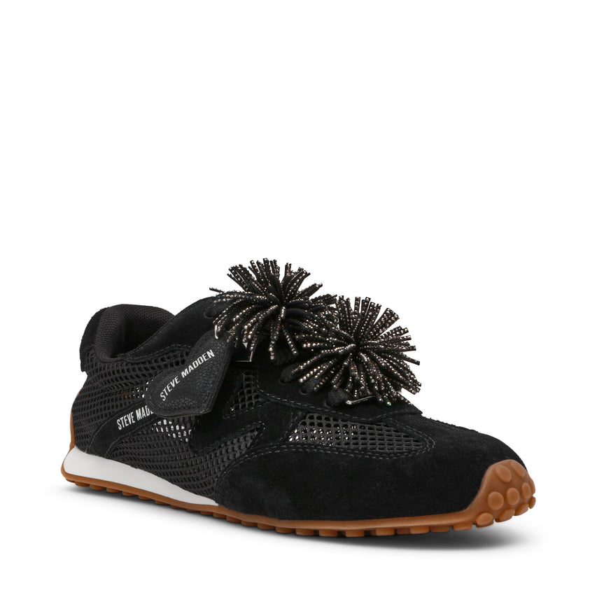 COHEART BLACK SUEDE SNEAKERS - view 2
