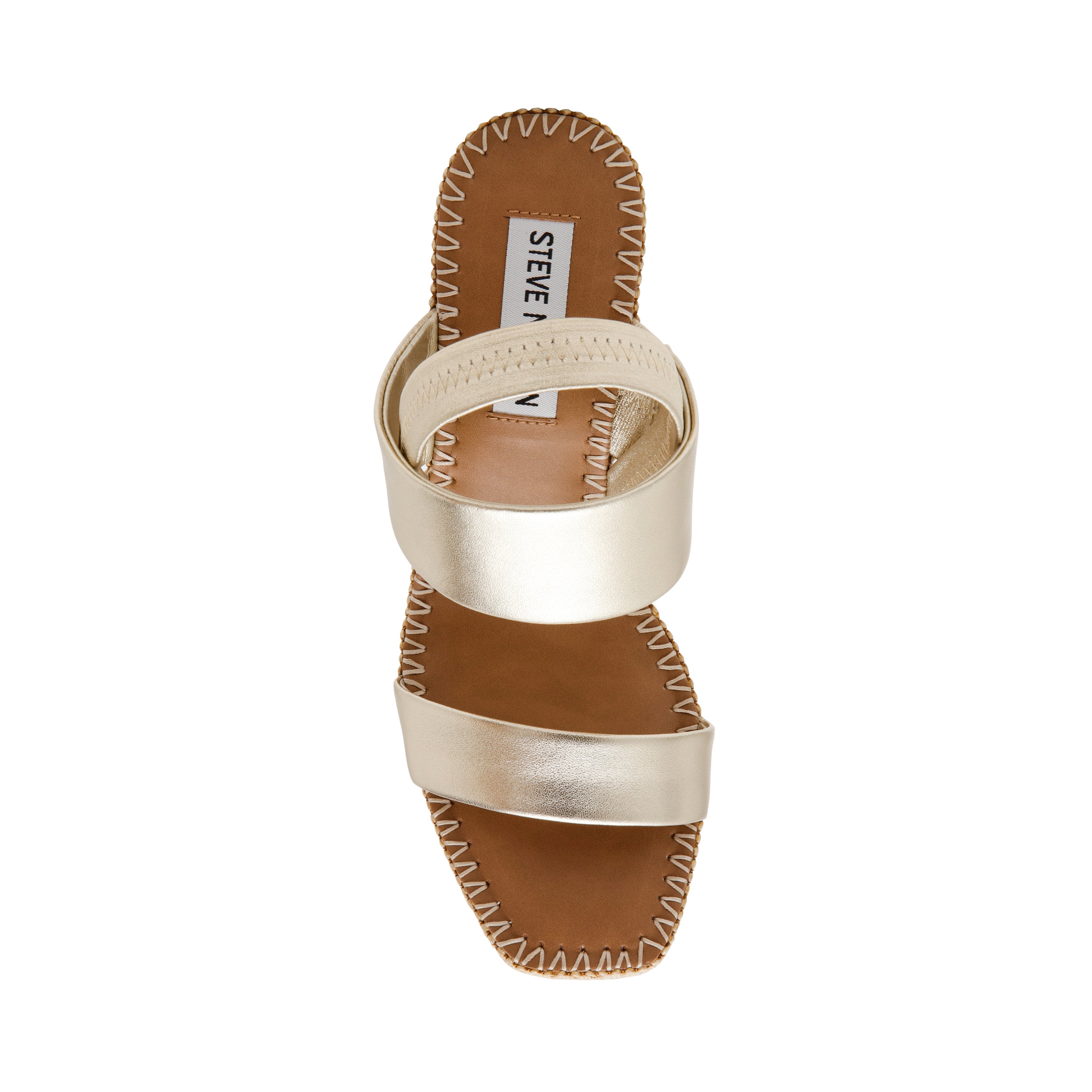 CONTESSA GOLD LEATHER HEELS