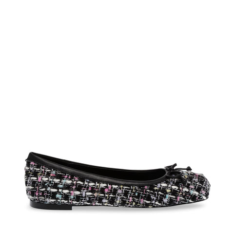 COSMETIC BLACK/WHITE FLATS