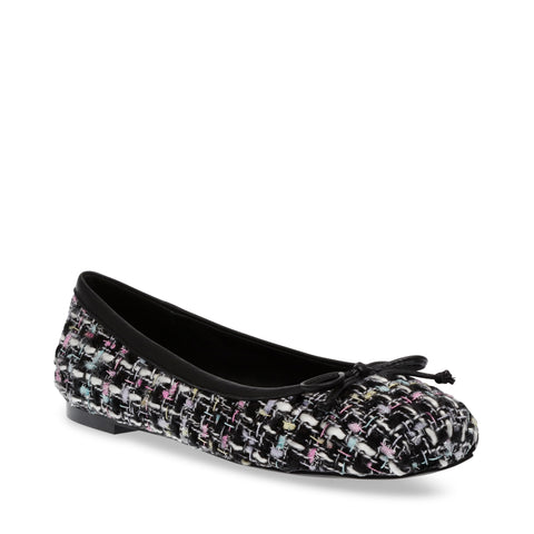 COSMETIC BLACK/WHITE FLATS