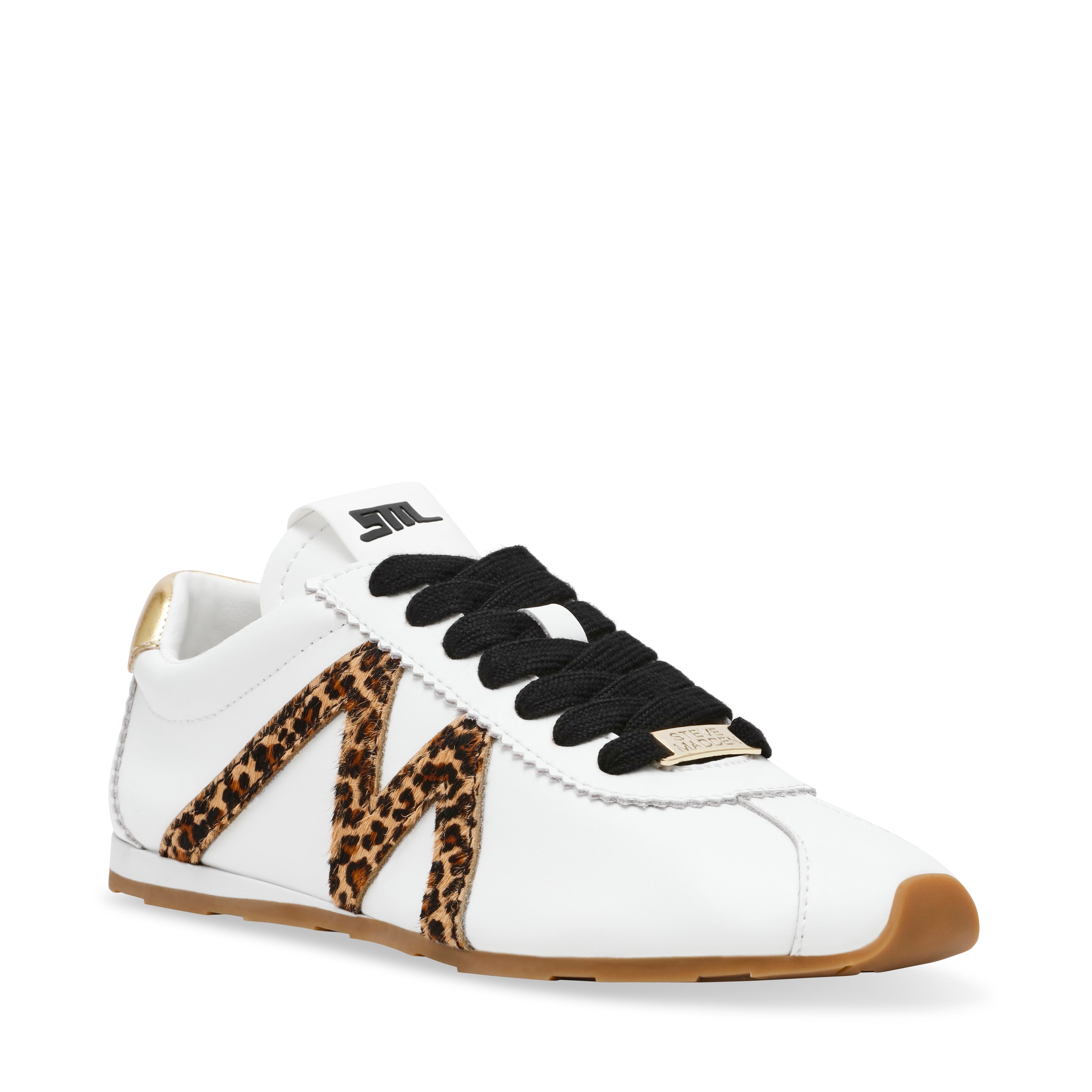 COUNTDOWN BLK/WHT LEOPARD SNEAKERS- Hover Image