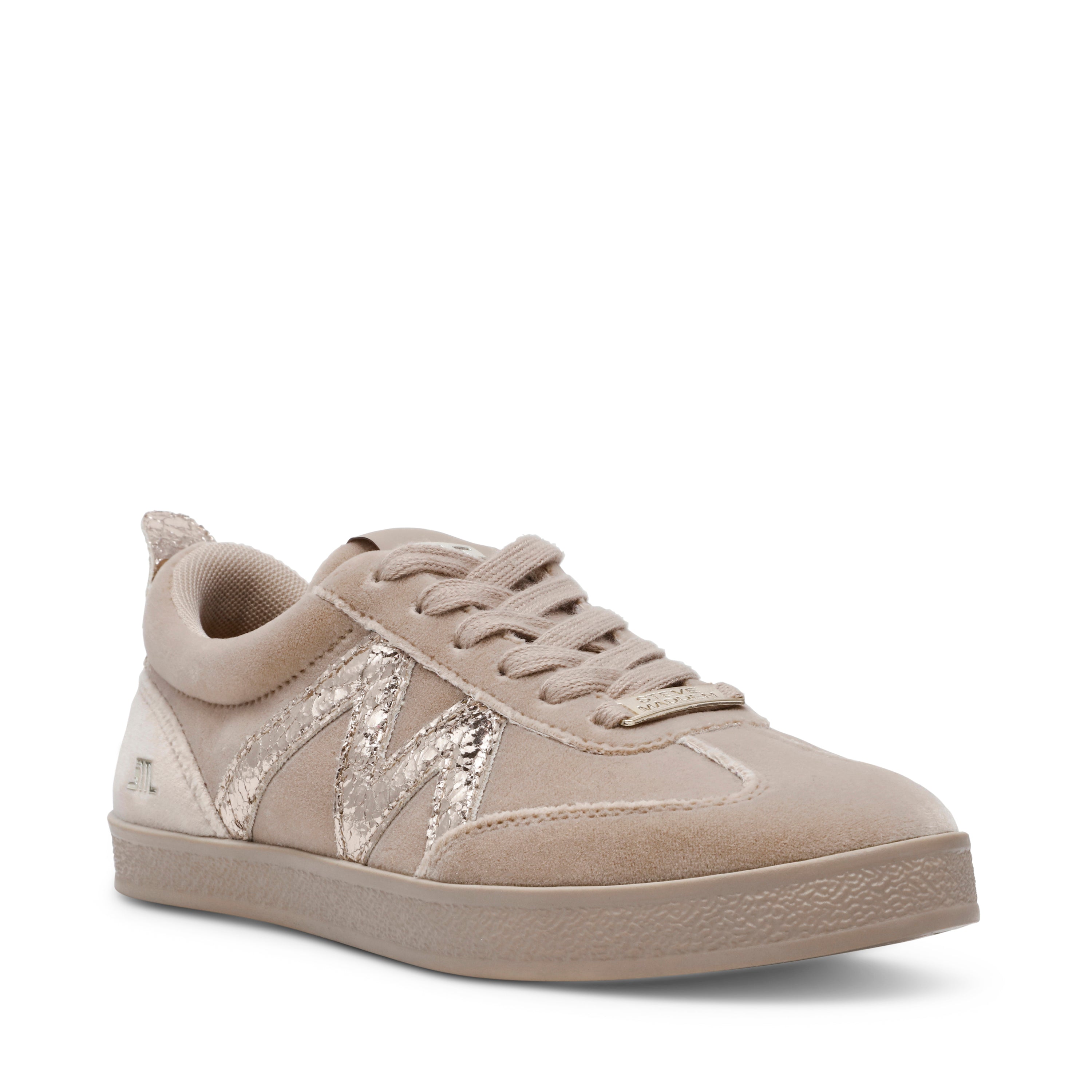 DEGREE BLUSH VELVET SNEAKERS- Hover Image