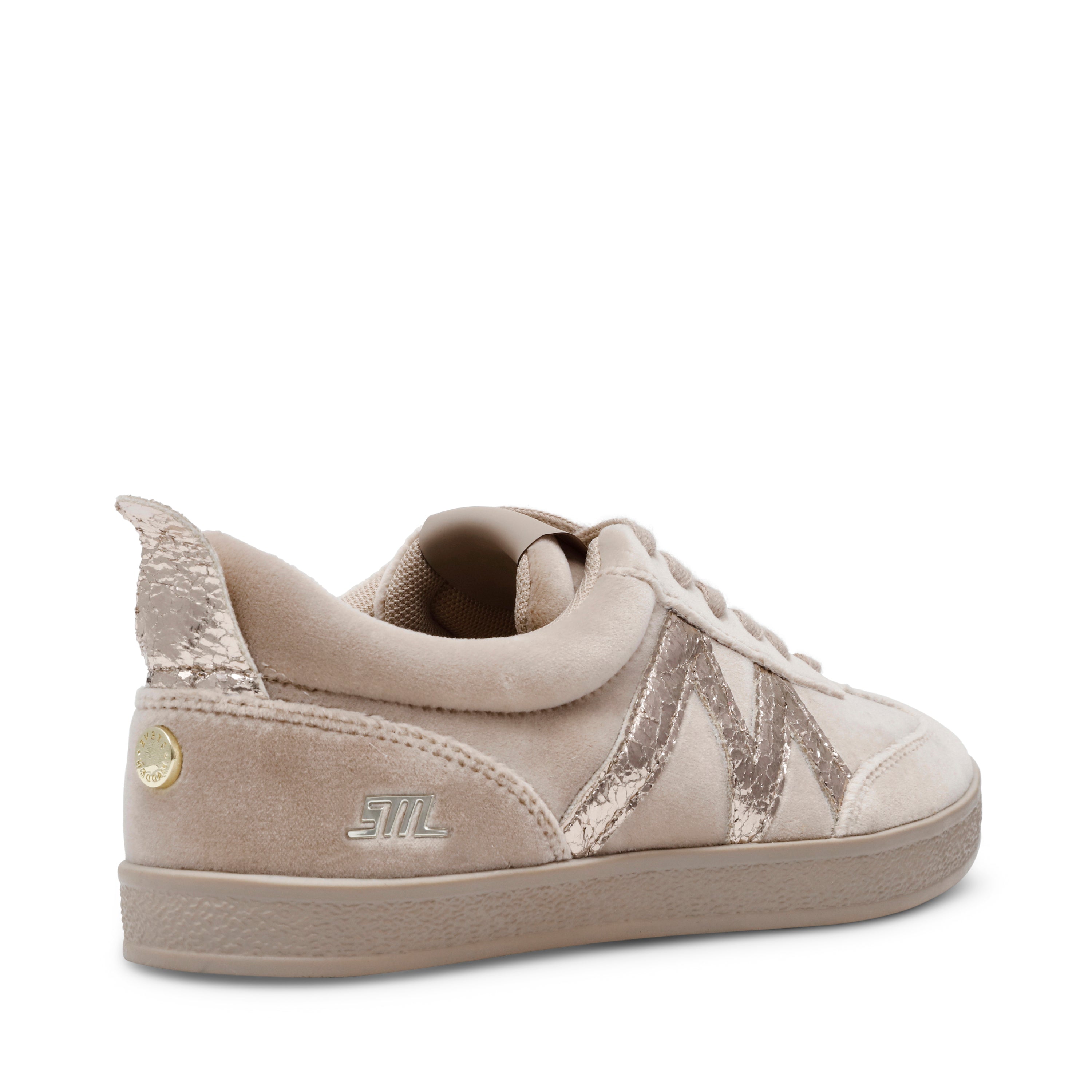 DEGREE BLUSH VELVET SNEAKERS- Hover Image