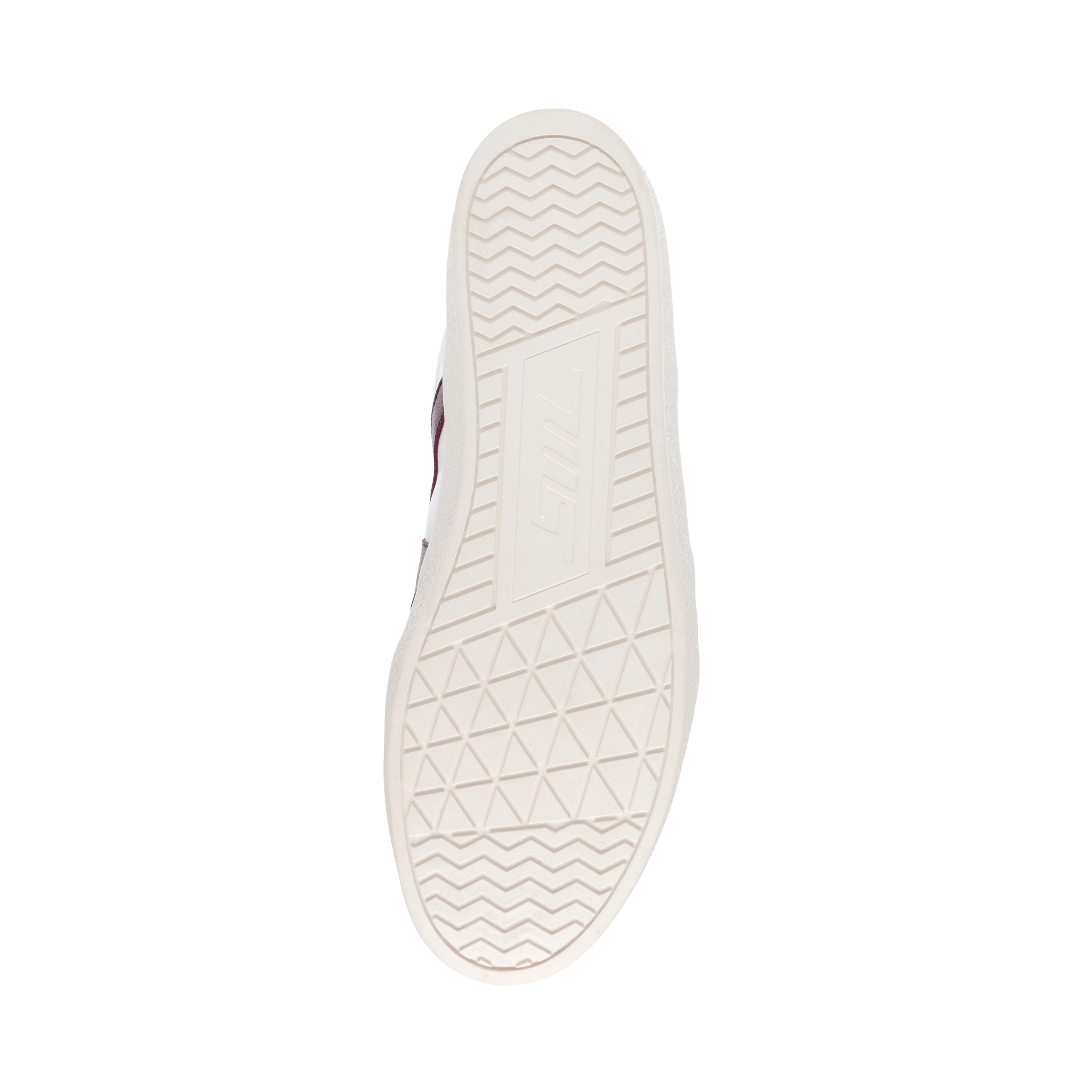 DEGREE WHITE/WINE SNEAKERS