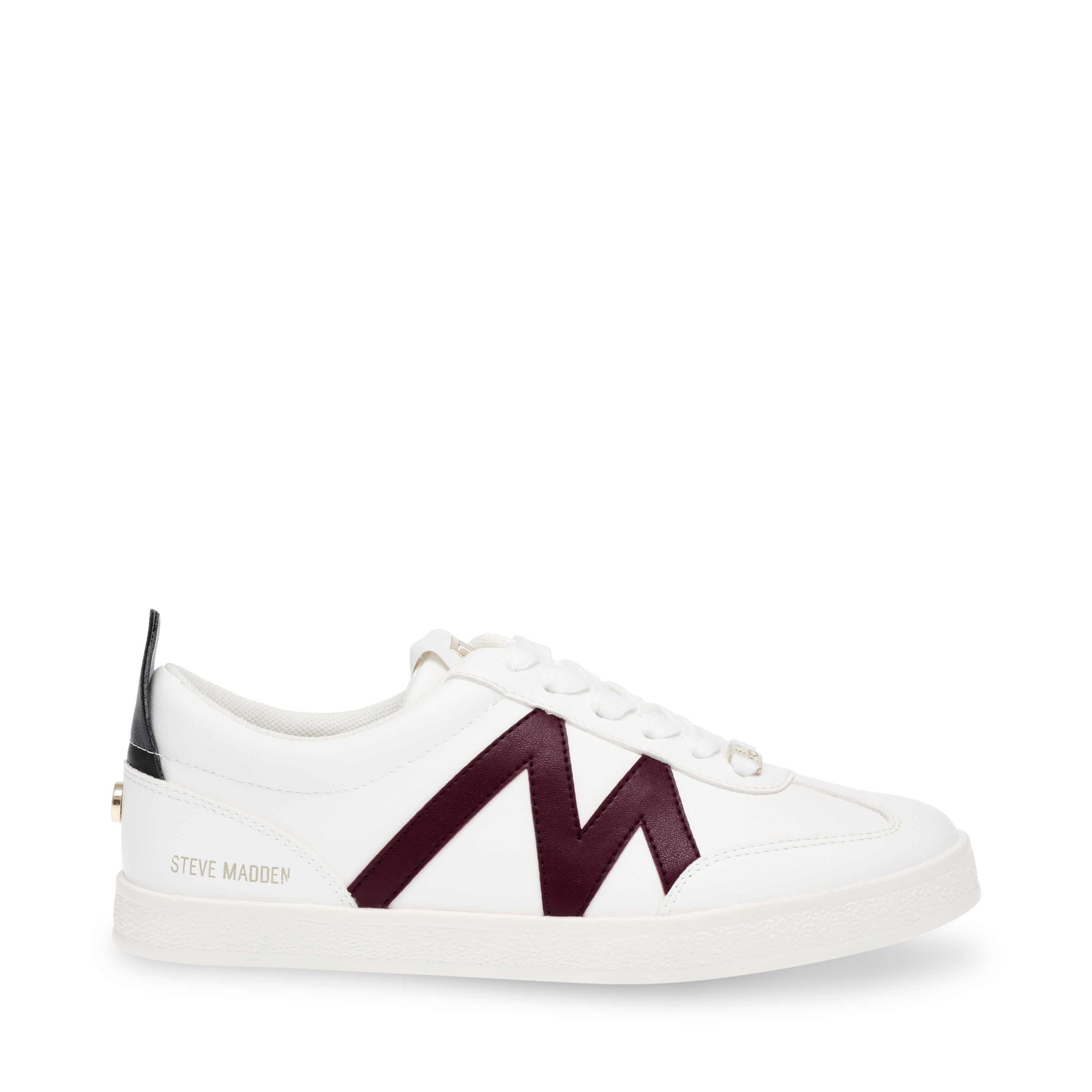 DEGREE WHITE/WINE SNEAKERS
