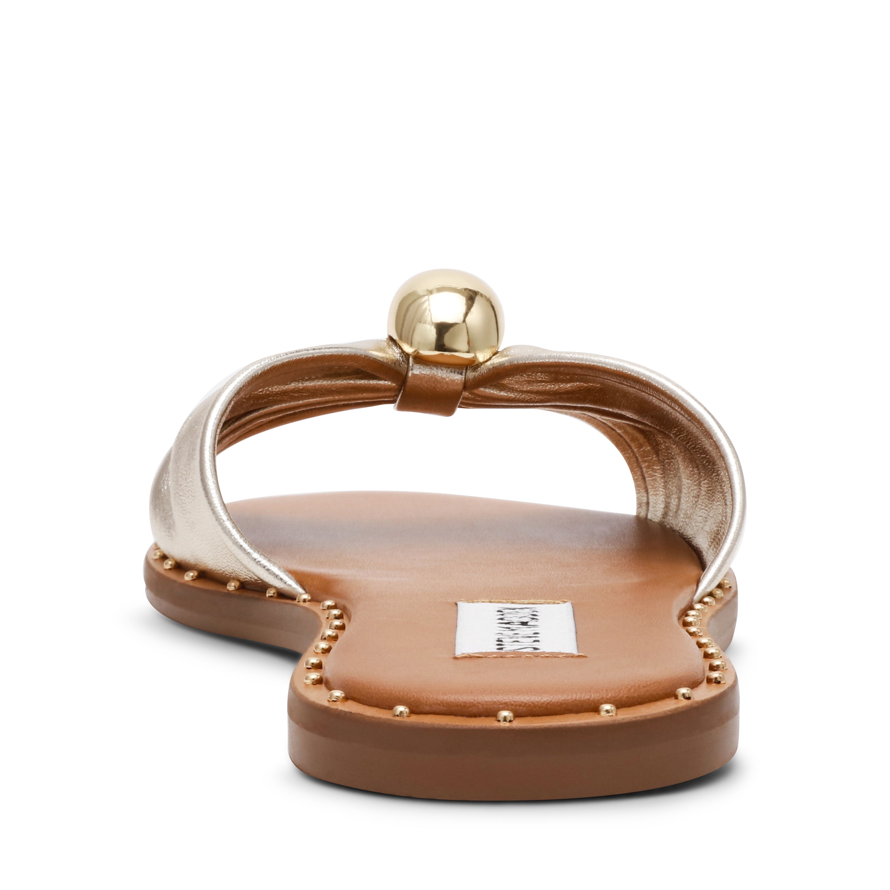 DIPSY-CN GOLD LEATHER SANDALS - view 4