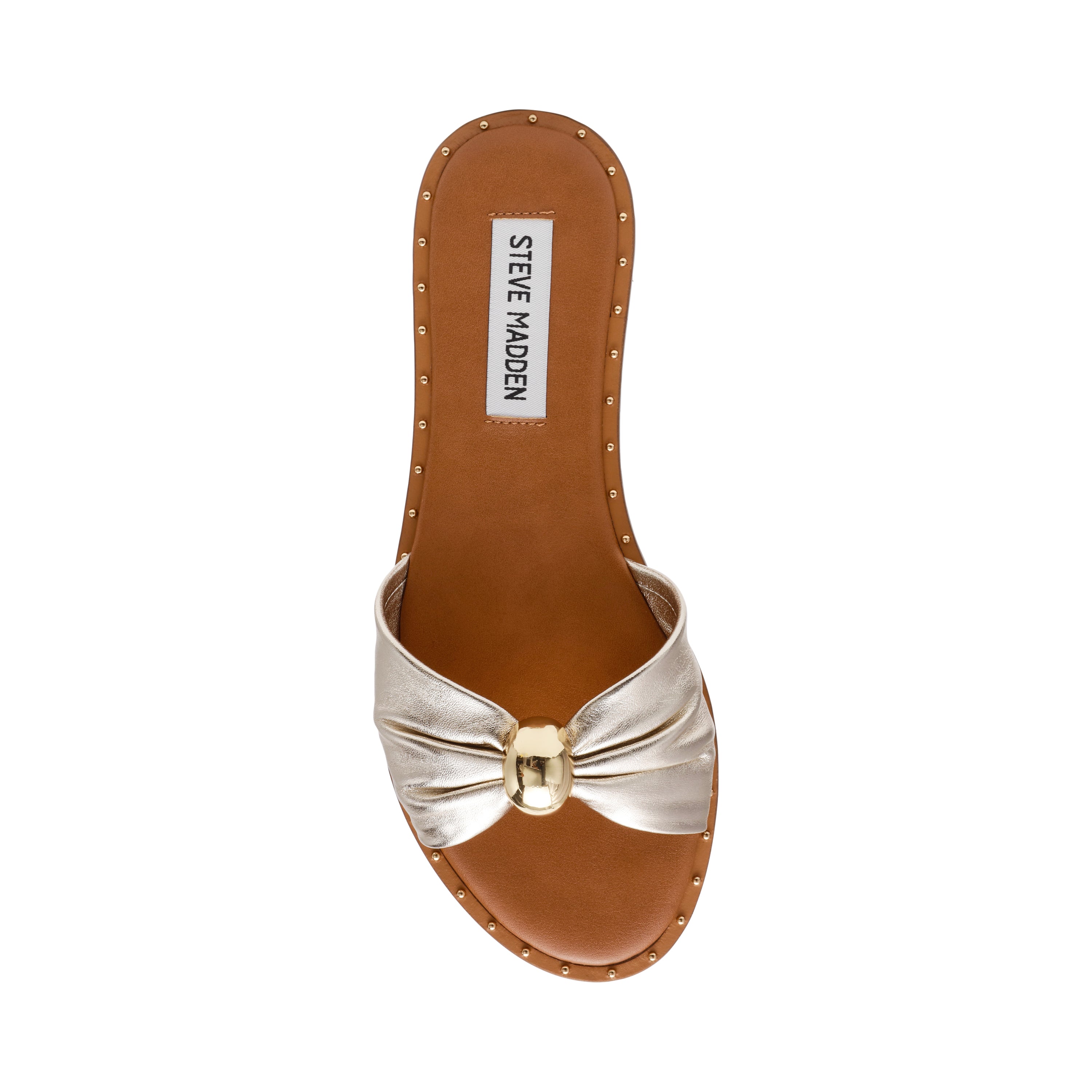 DIPSY-CN GOLD LEATHER SANDALS - view 5