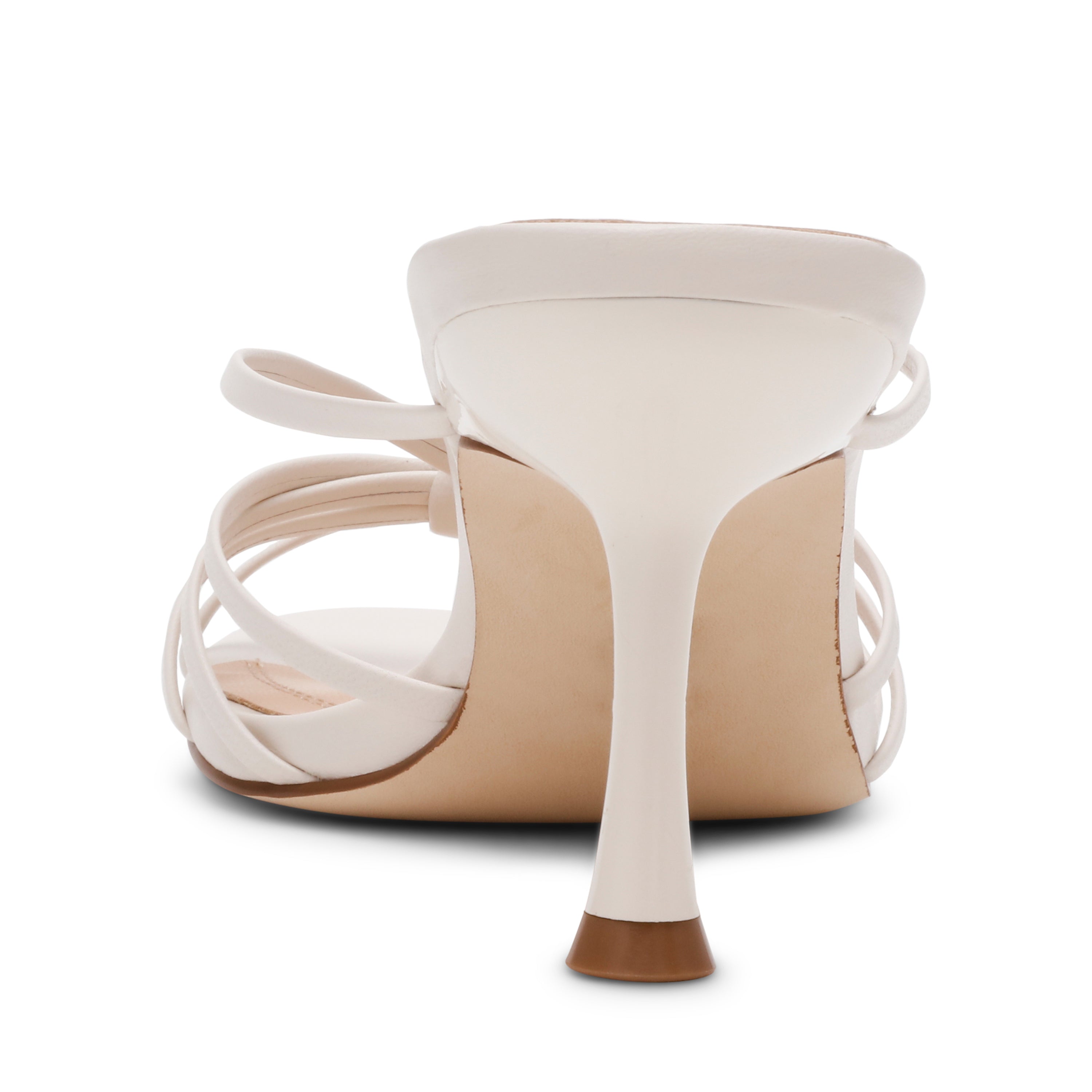 EDNA BONE LEATHER HEELS - view 4