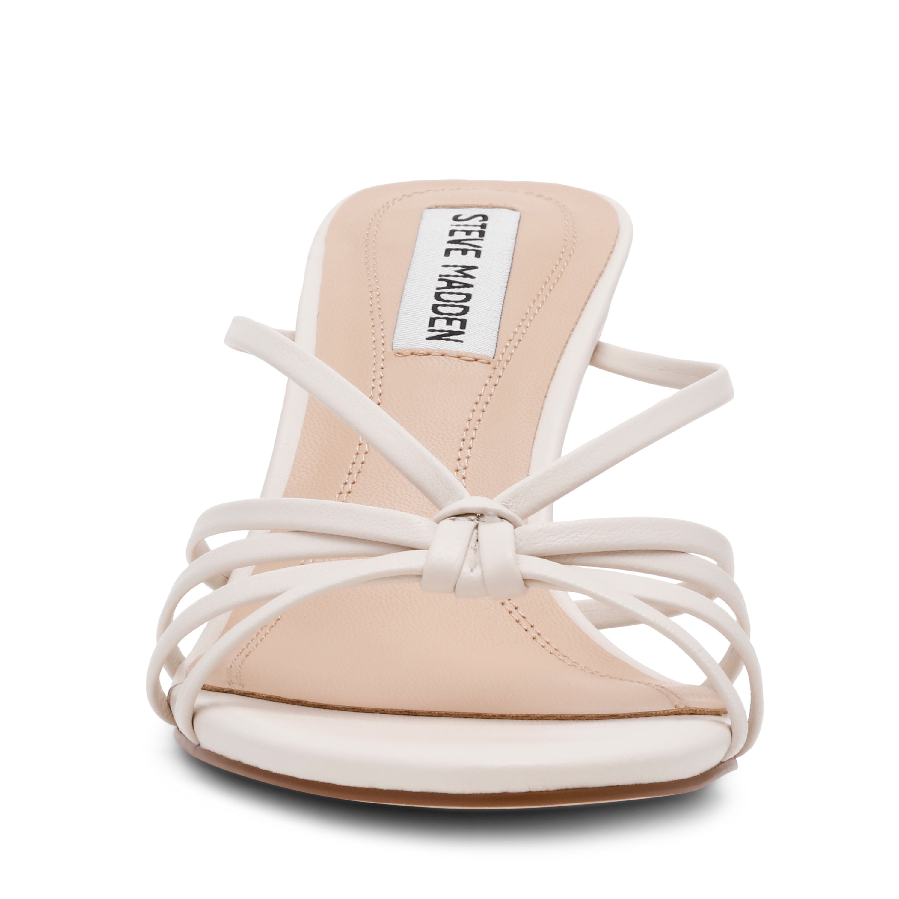 EDNA BONE LEATHER HEELS - view 3
