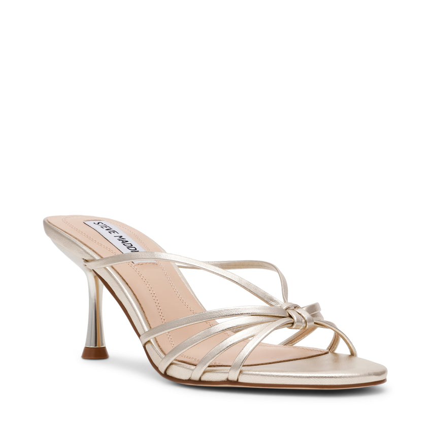 EDNA CHAMP LEATHER HEELS - view 2