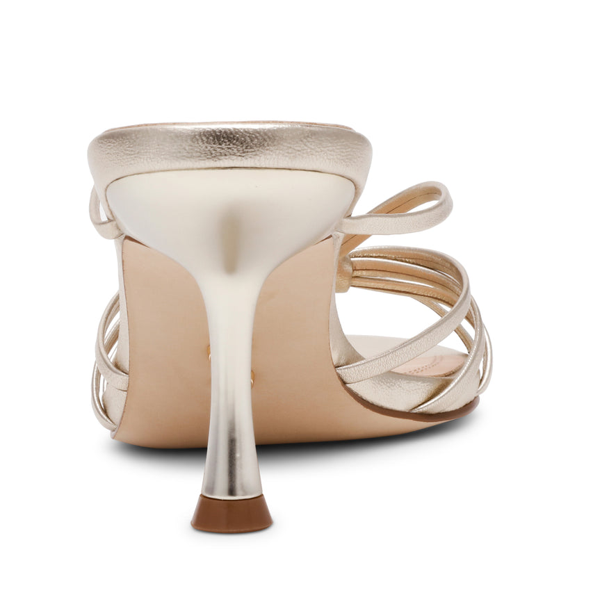 EDNA CHAMP LEATHER HEELS - view 4