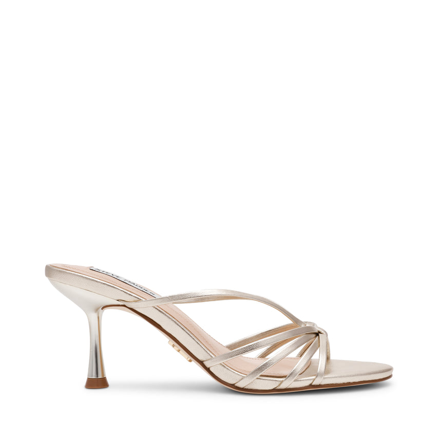 EDNA CHAMP LEATHER HEELS