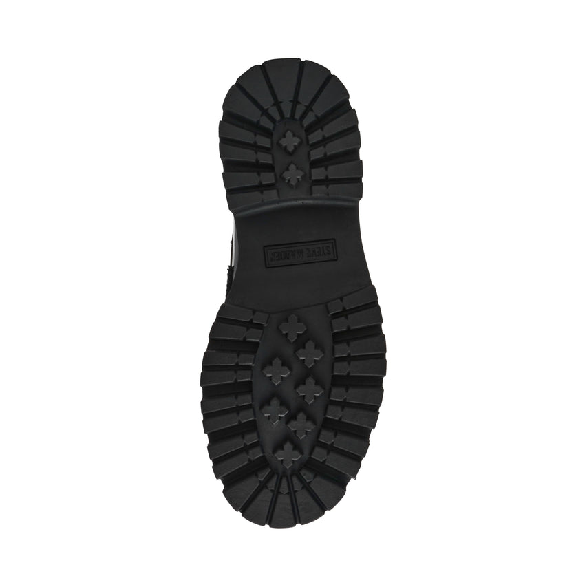 FILE-AWAY BLACKK BOX LEATHER FLATS