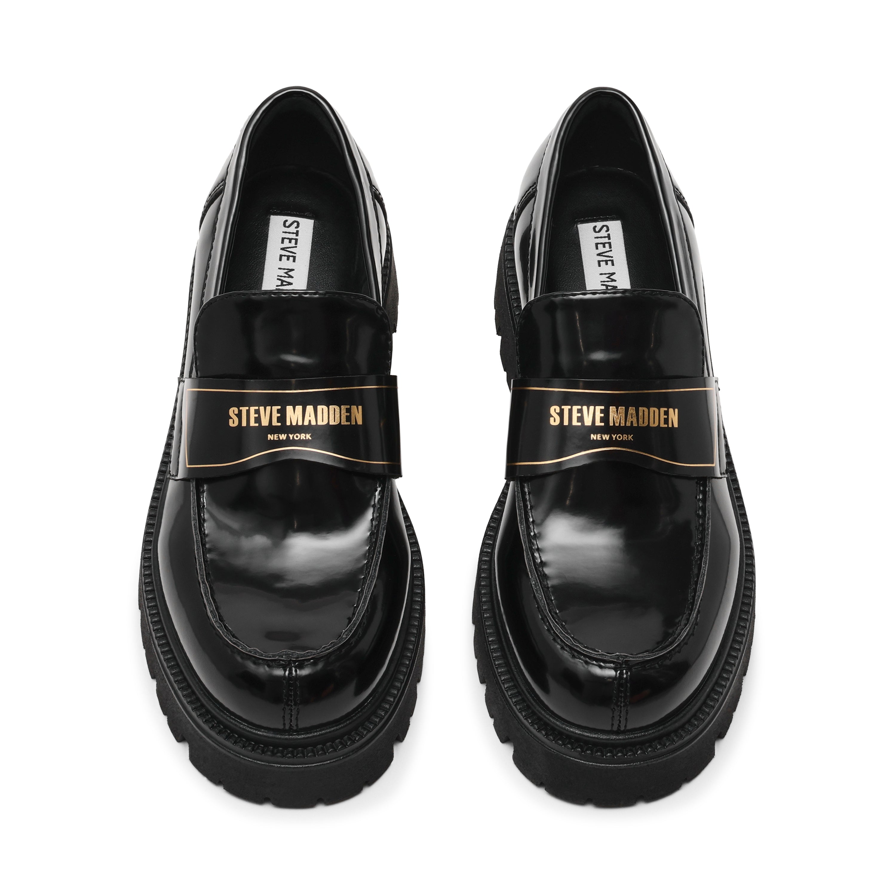 FILE-AWAY BLACKK BOX LEATHER FLATS