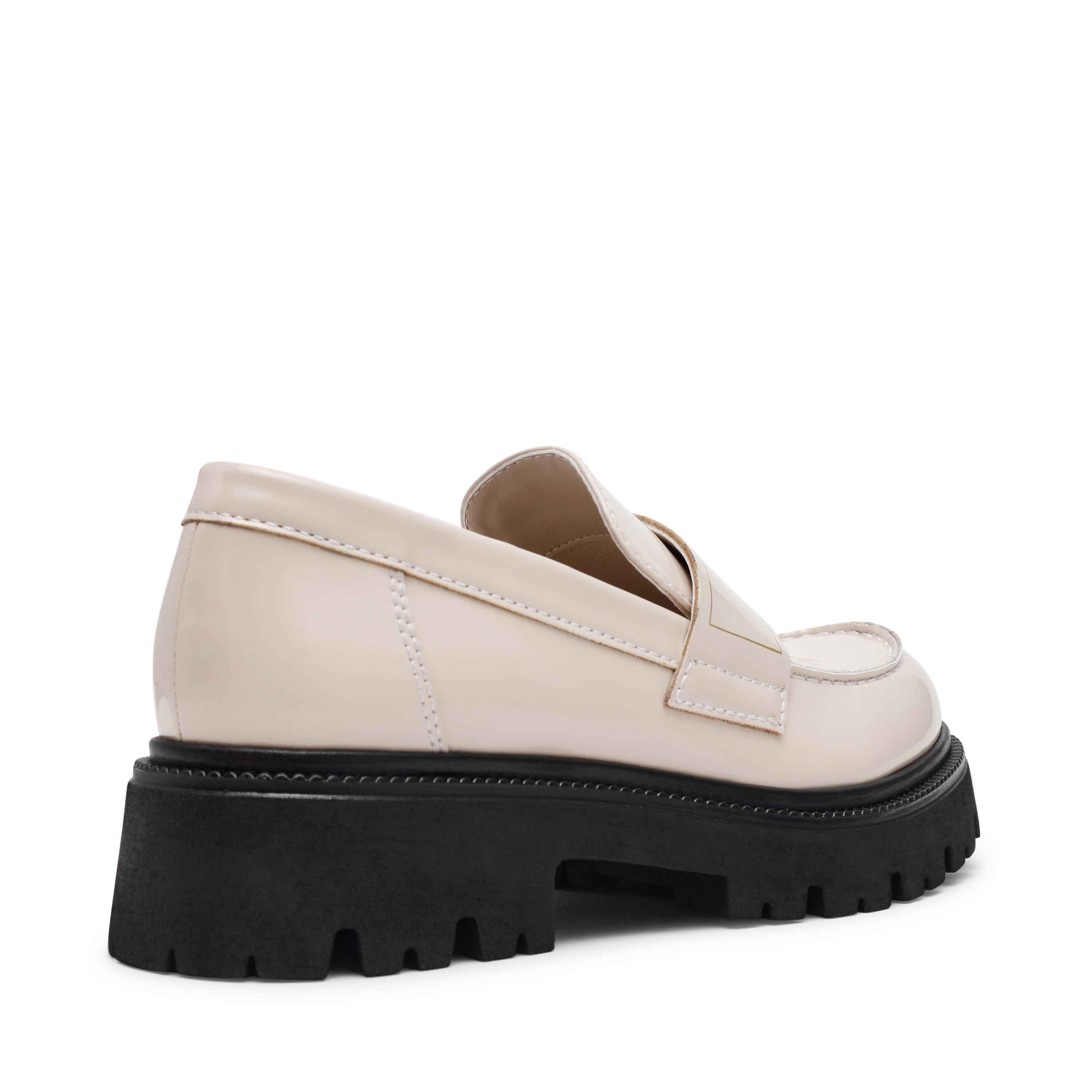 FILE-AWAY BONE BOX LEATHER FLATS