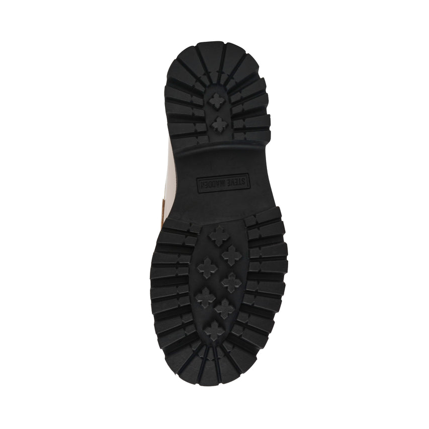 FILE-AWAY BONE BOX LEATHER FLATS