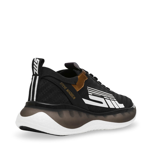 FLASH 1 BLACK/GOLD SNEAKERS