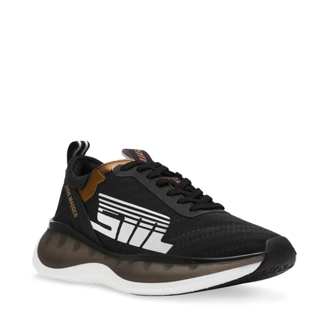 FLASH 1 BLACK/GOLD SNEAKERS