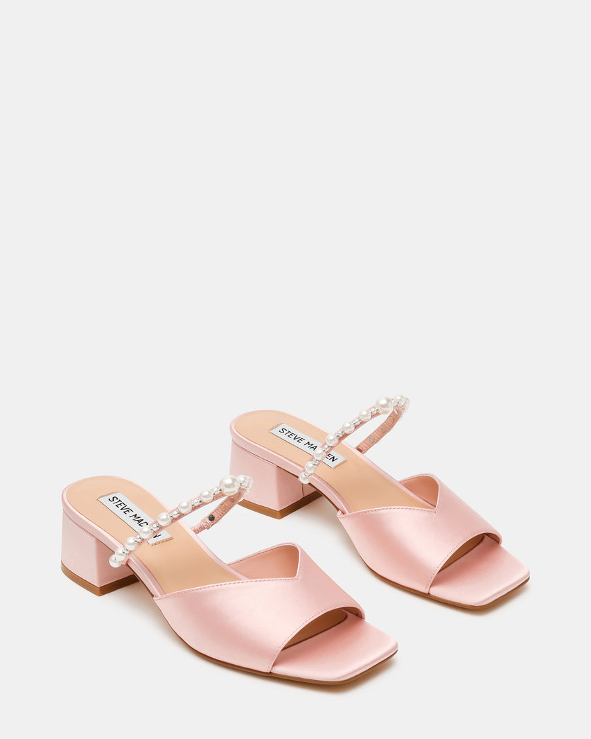 GALILEA BB PNK SAT HEELS - view 2