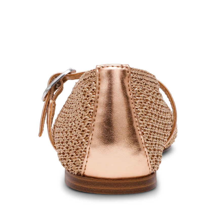 GAYLA ROSE GOLD FLATS