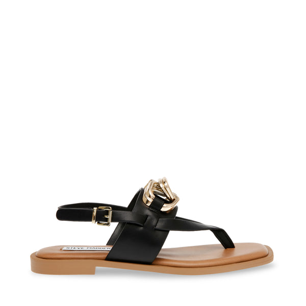 GENIE BLACK SANDALS