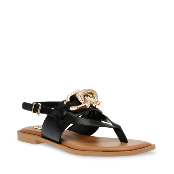 GENIE BLACK SANDALS