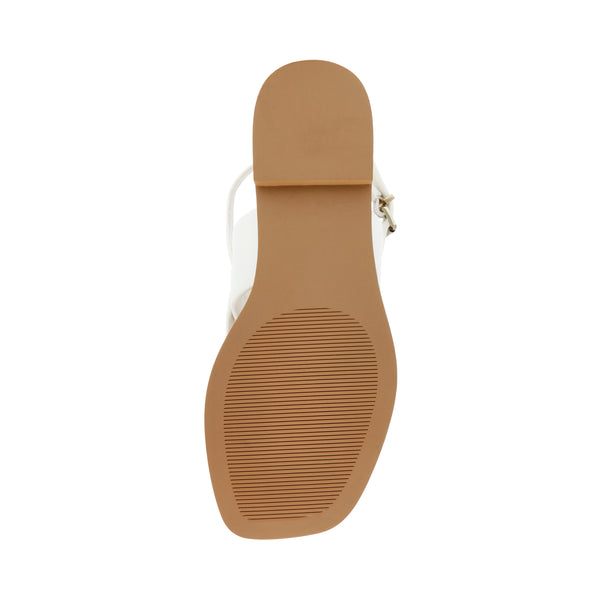 GENIE WHITE SANDALS