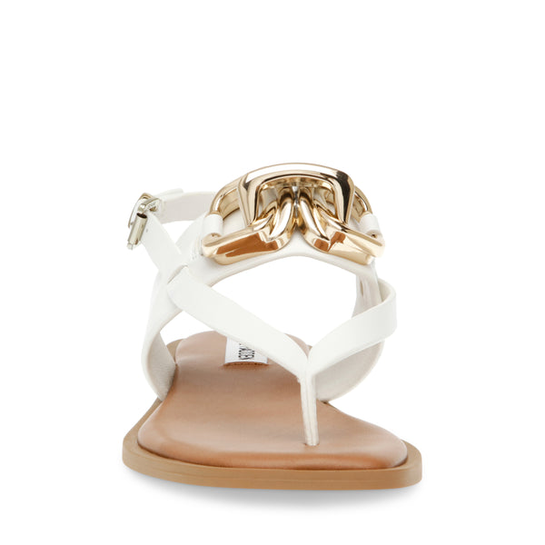 GENIE WHITE SANDALS