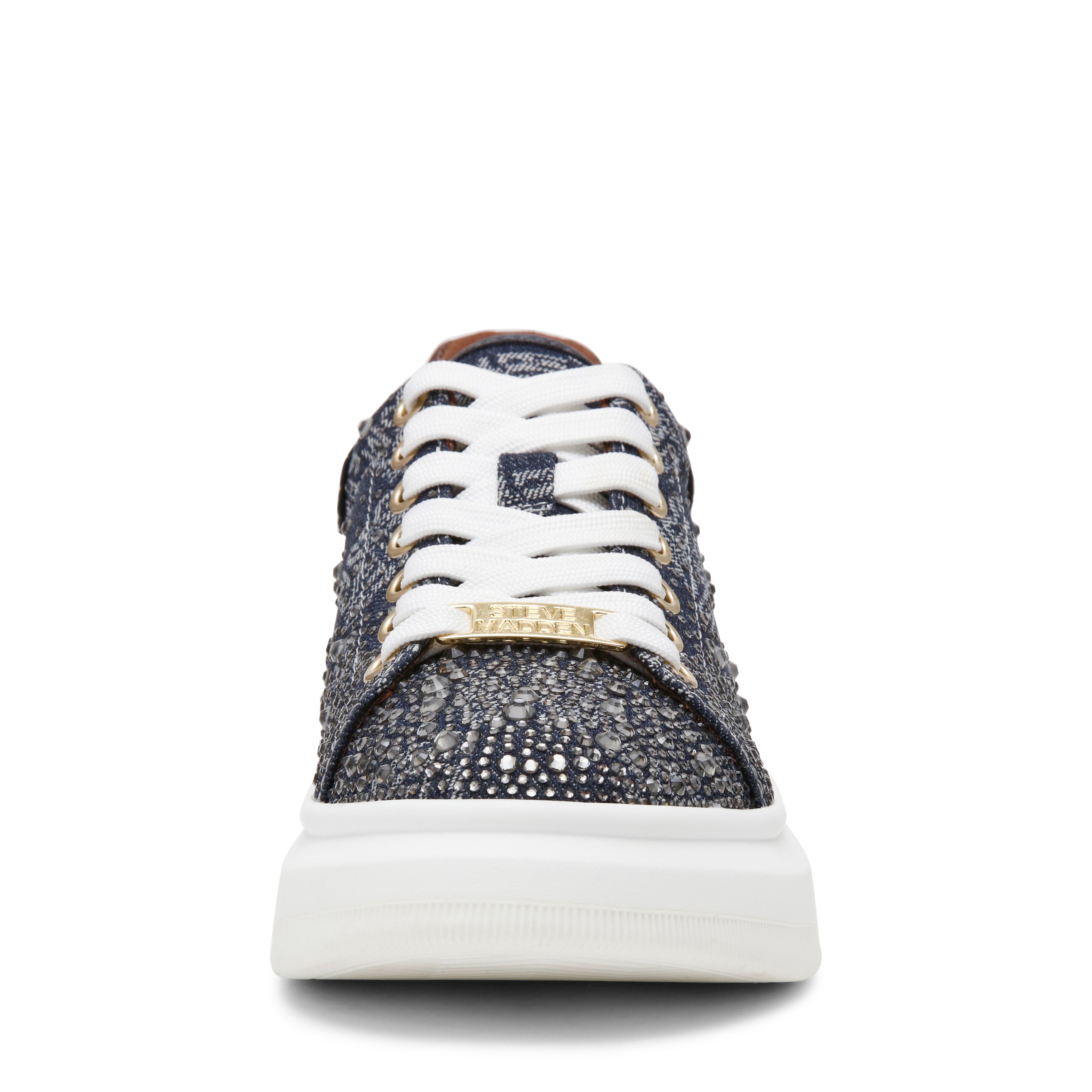 GLIDER-SMR2 BLUE DENIM SNEAKERS - view 3