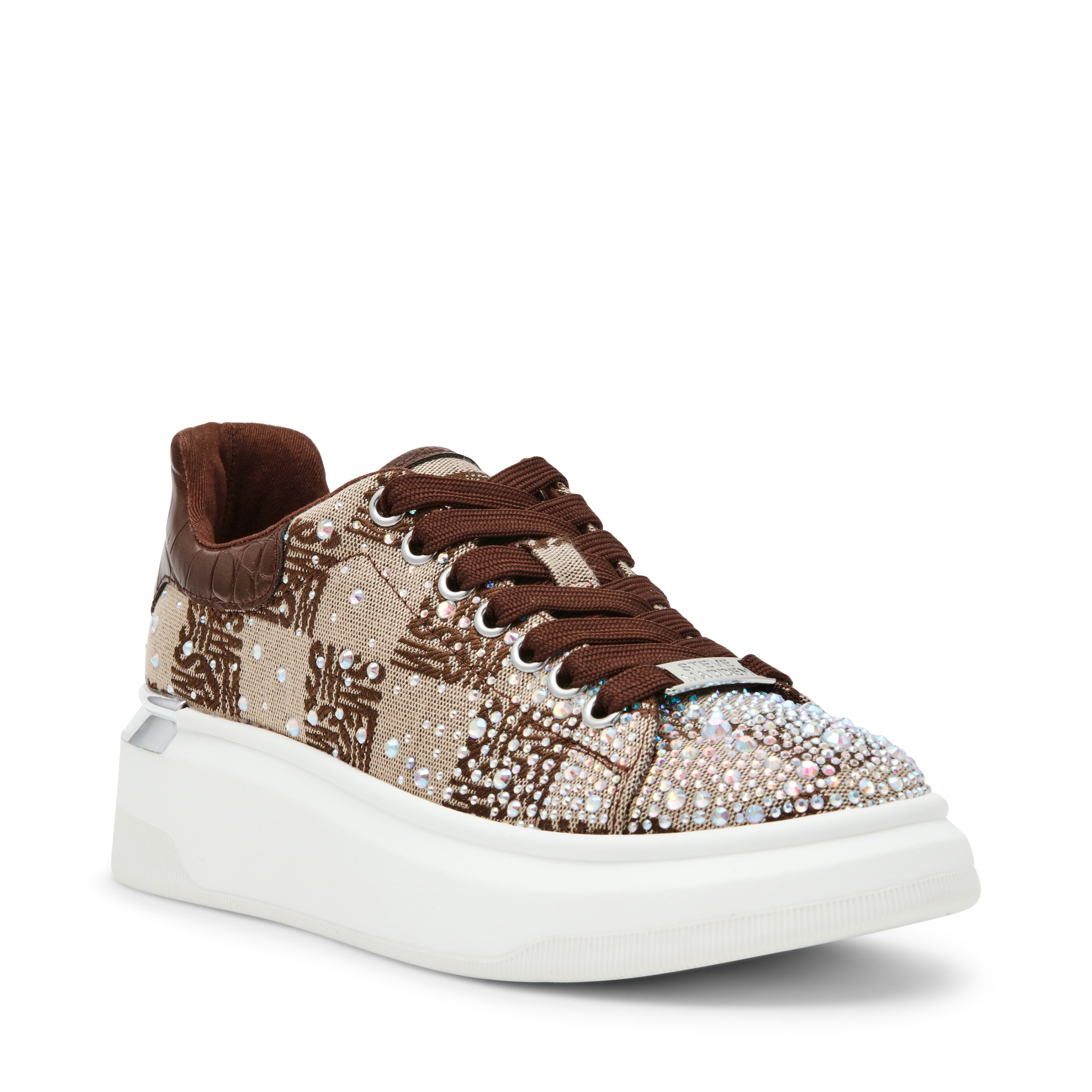 GLIDER-SMR BROWN SNEAKERS - view 2