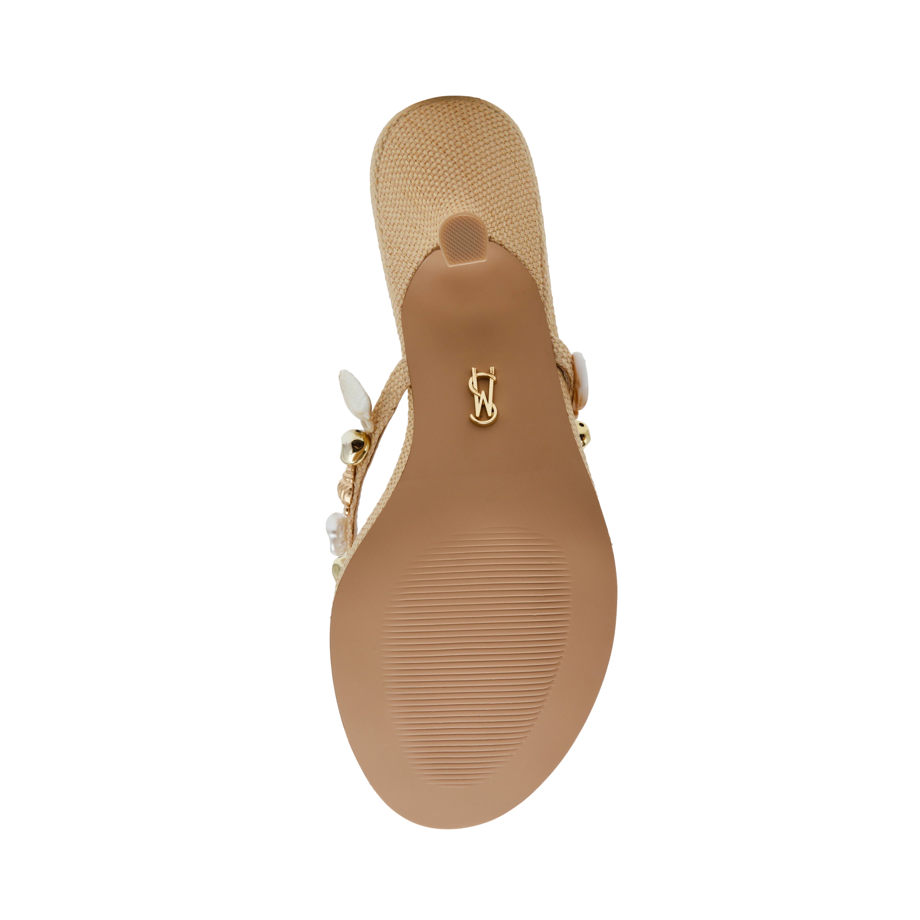 GOLDCOAST NATURAL RAFFIA HEELS - view 6
