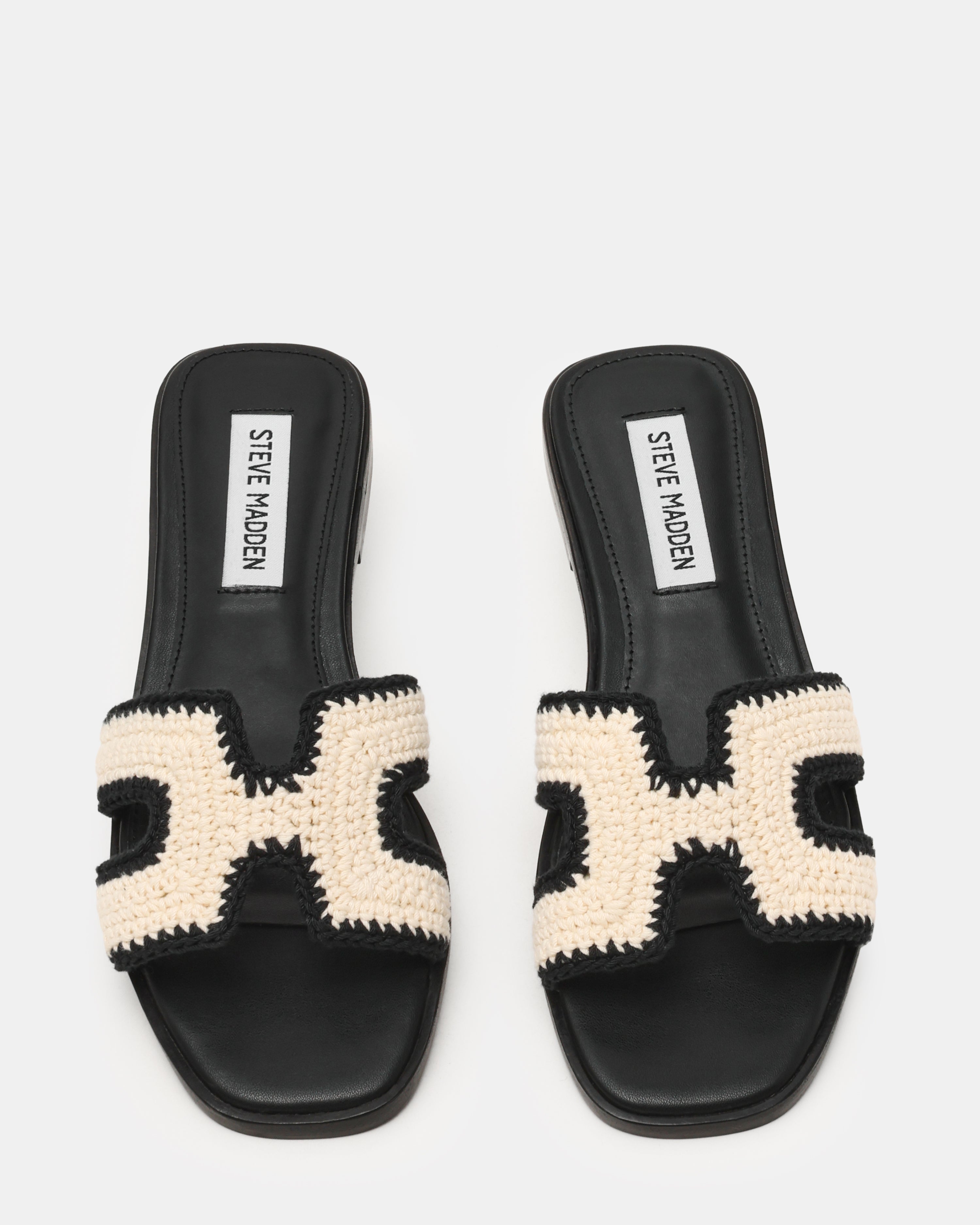 HADYN-CNW BLACK/BONE SANDALS - view 3
