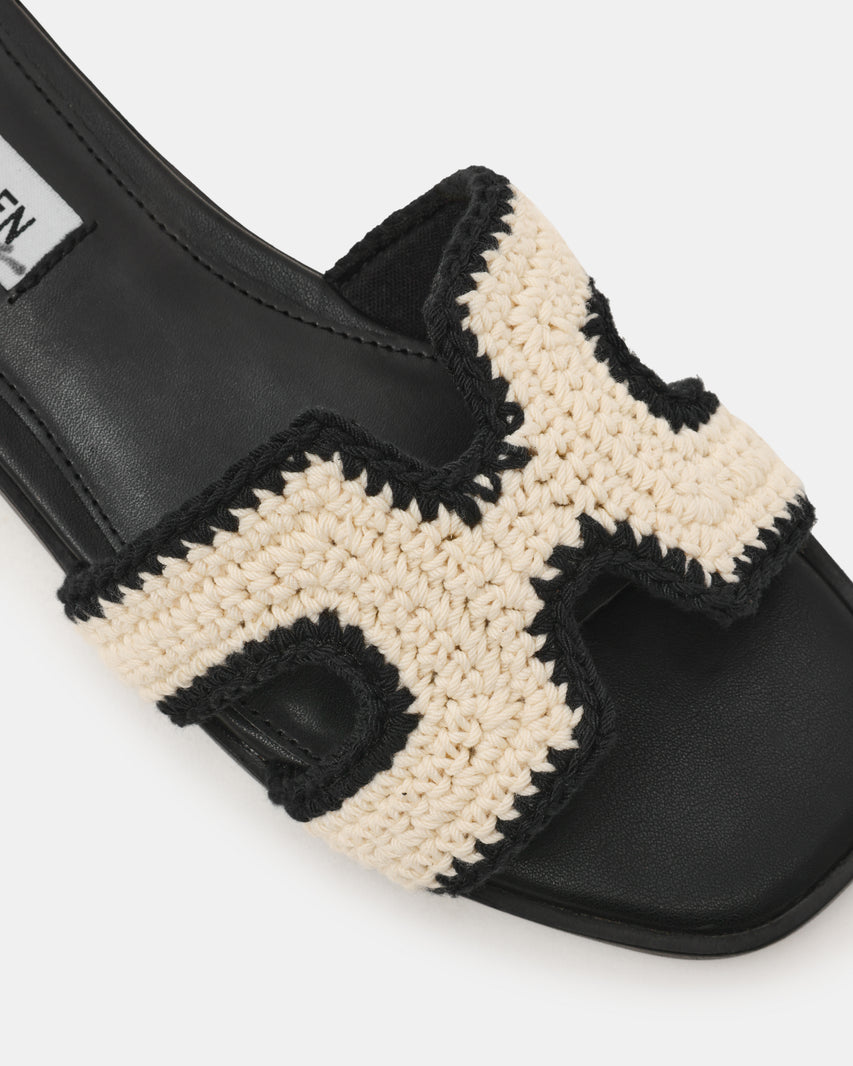 HADYN-CNW BLACK/BONE SANDALS - view 4