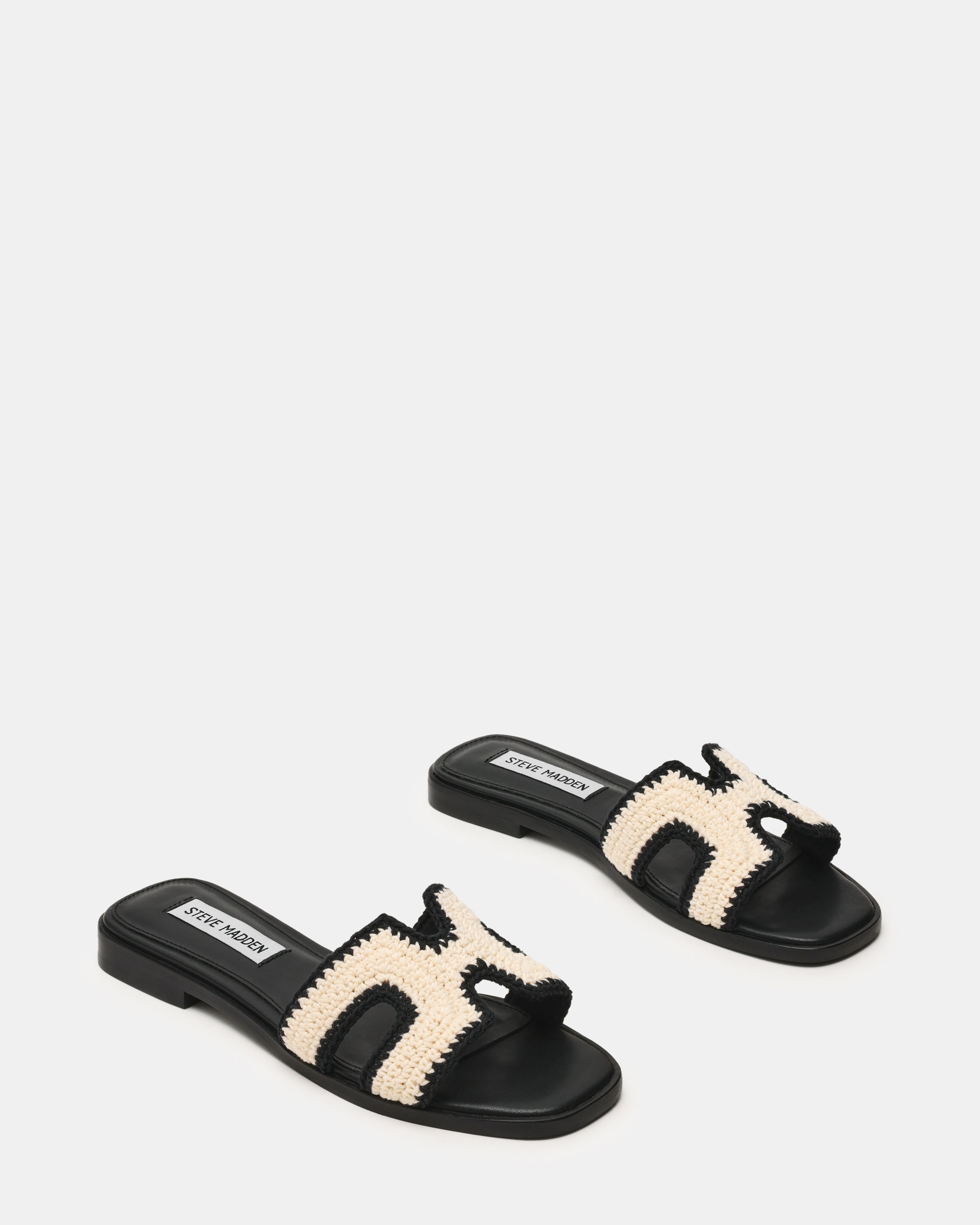 HADYN-CNW BLACK/BONE SANDALS - view 2