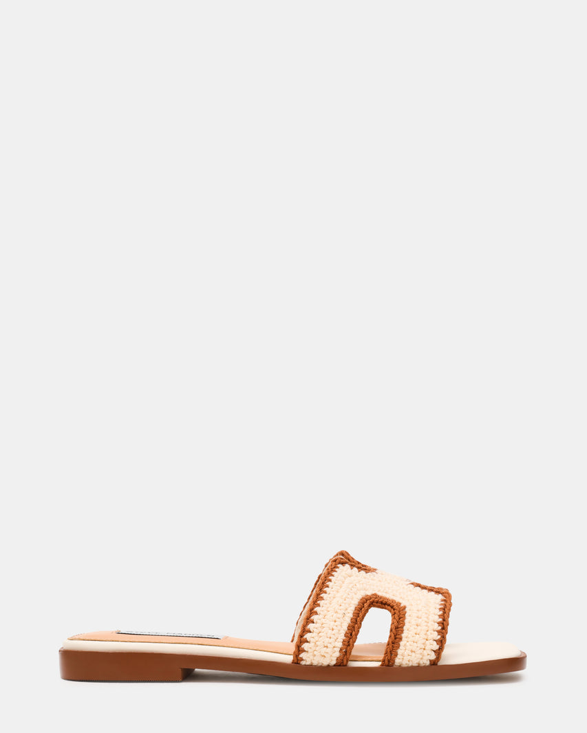 HADYN-CNW TAN/BONE SANDALS
