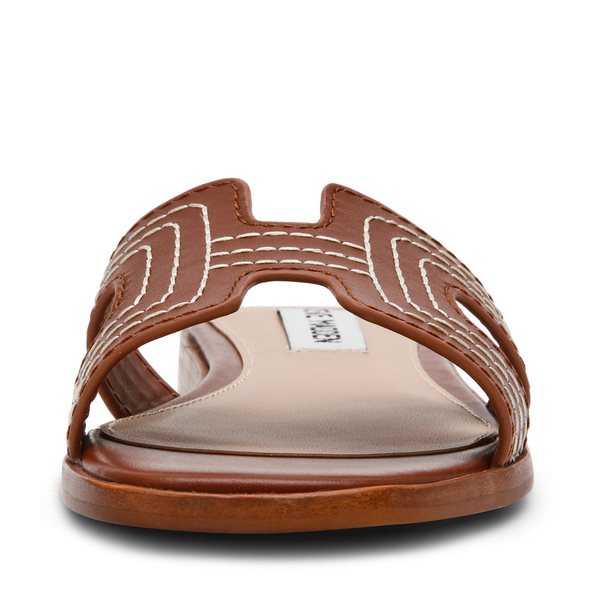 HADYN-CN DRK COGNAC SANDALS - view 3