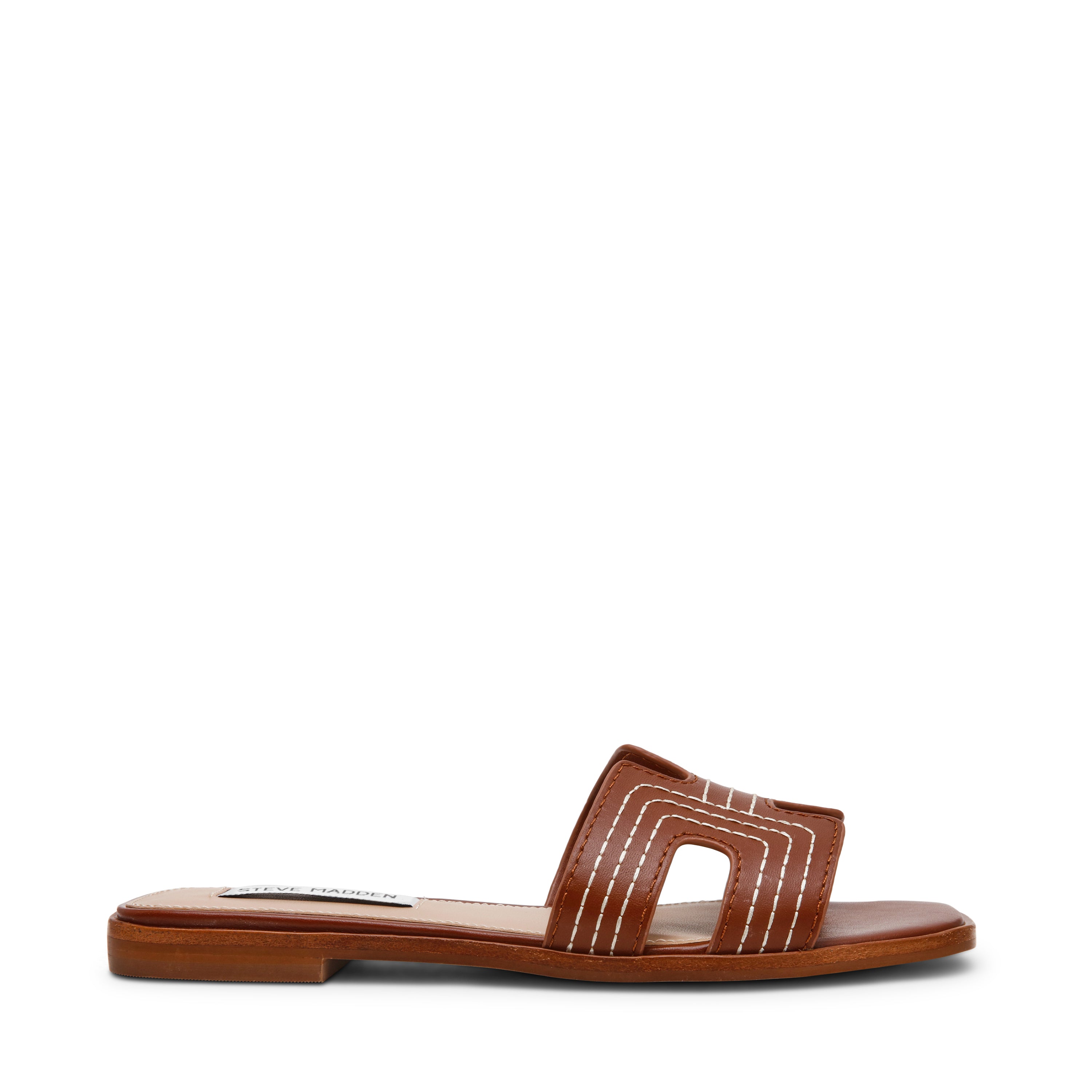 HADYN-CN DRK COGNAC SANDALS