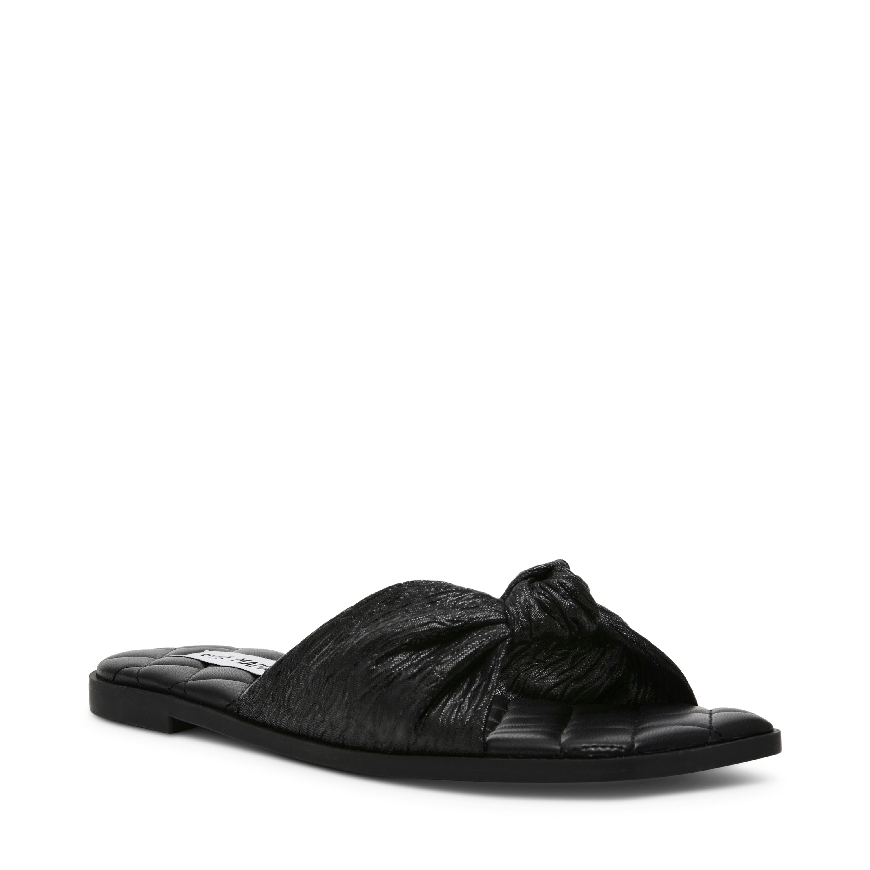 HUDSYN BLACK SANDALS- Hover Image