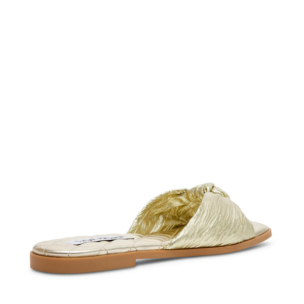 HUDSYN GOLD SANDALS