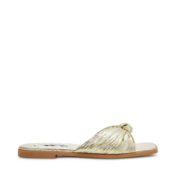 HUDSYN GOLD SANDALS