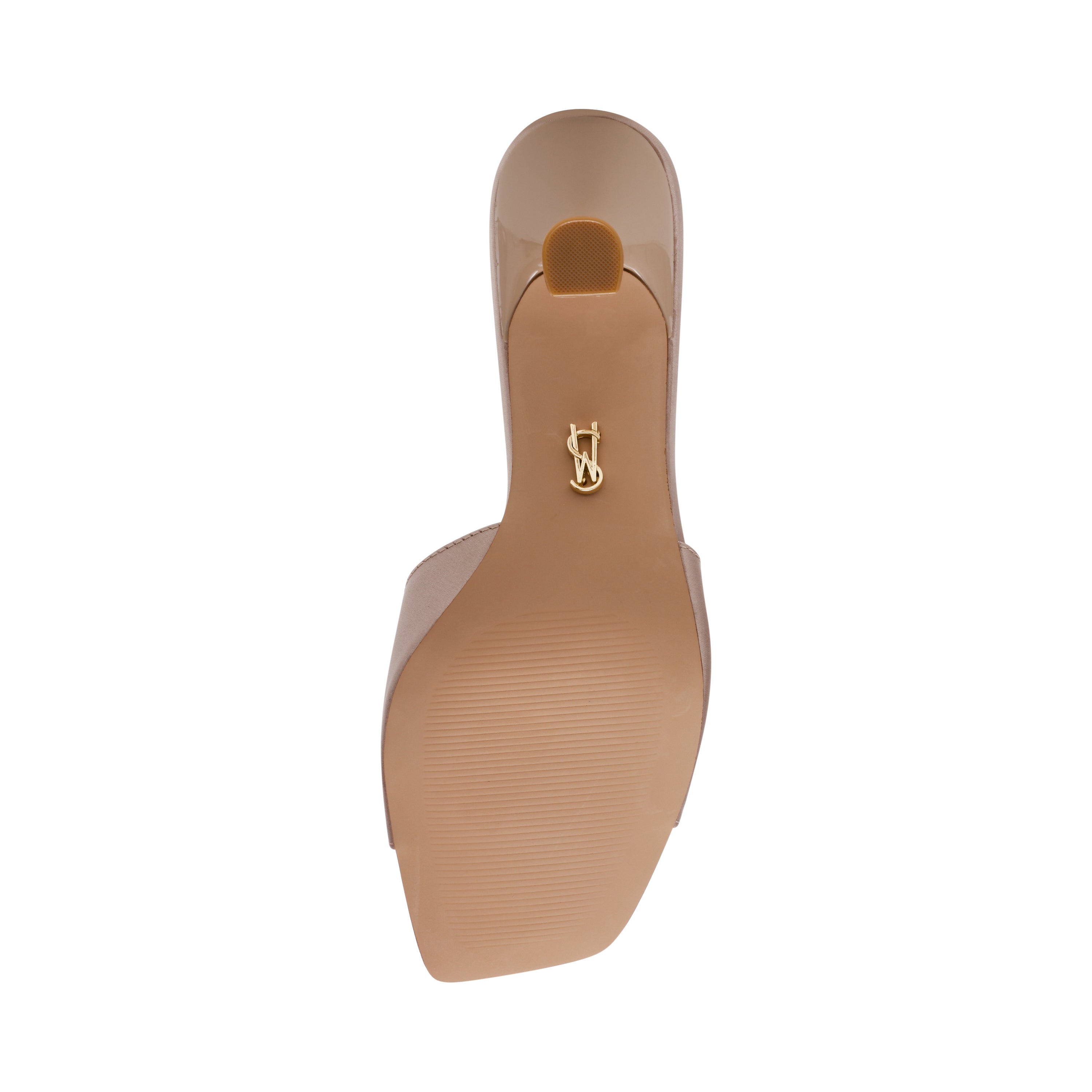 IVIE TAUPE SATIN HEELS