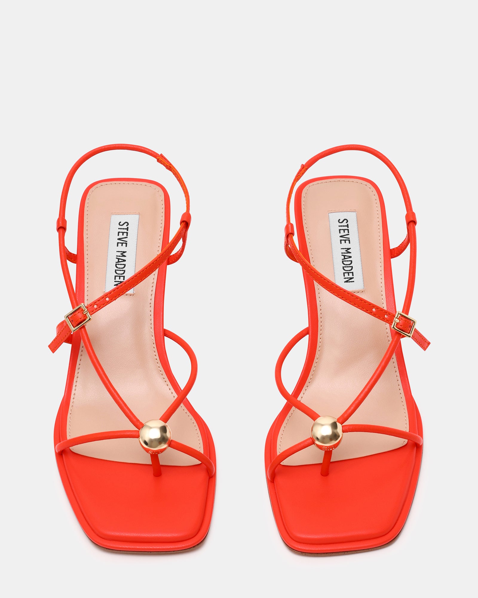 JACKPOTS RED ORANGE HEELS - view 3