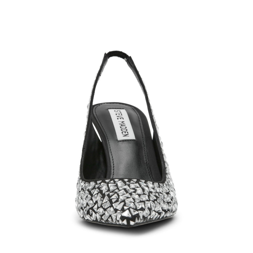 JEWELER-RHS BLACK/SILVER HEELS - view 3