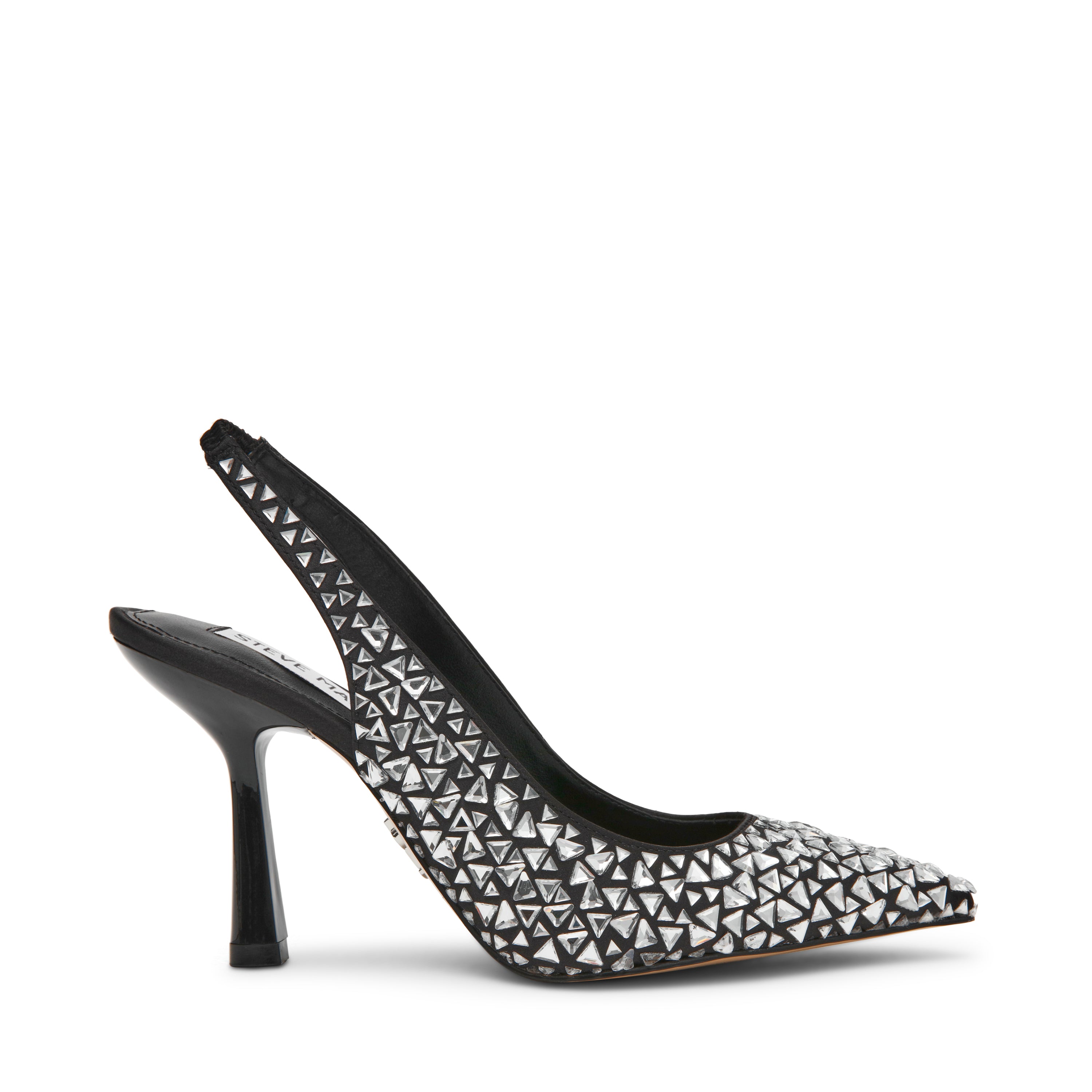 JEWELER-RHS BLACK/SILVER HEELS