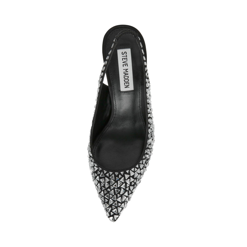 JEWELER-RHS BLACK/SILVER HEELS - view 5