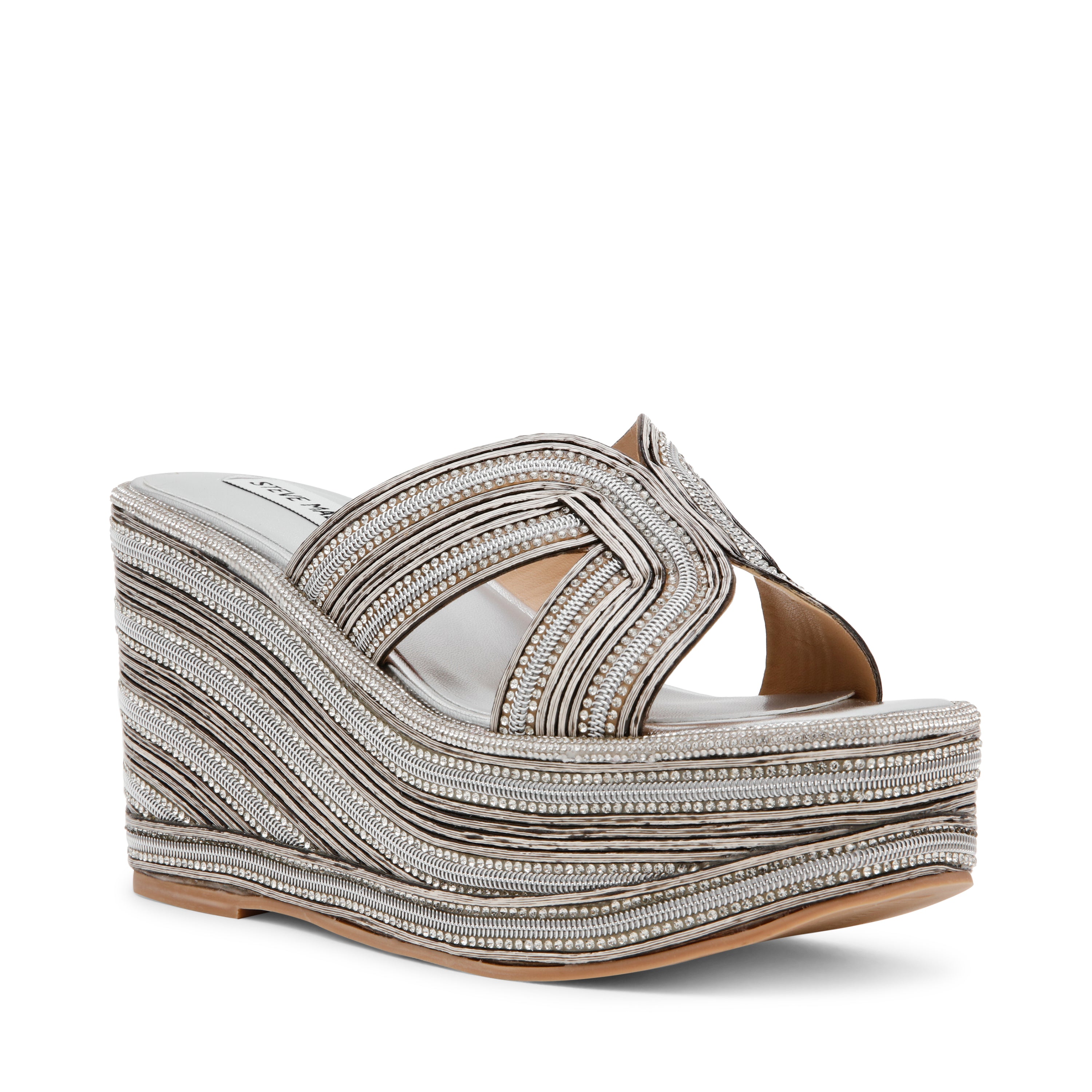 JUSTICE SILVER SANDALS - view 2