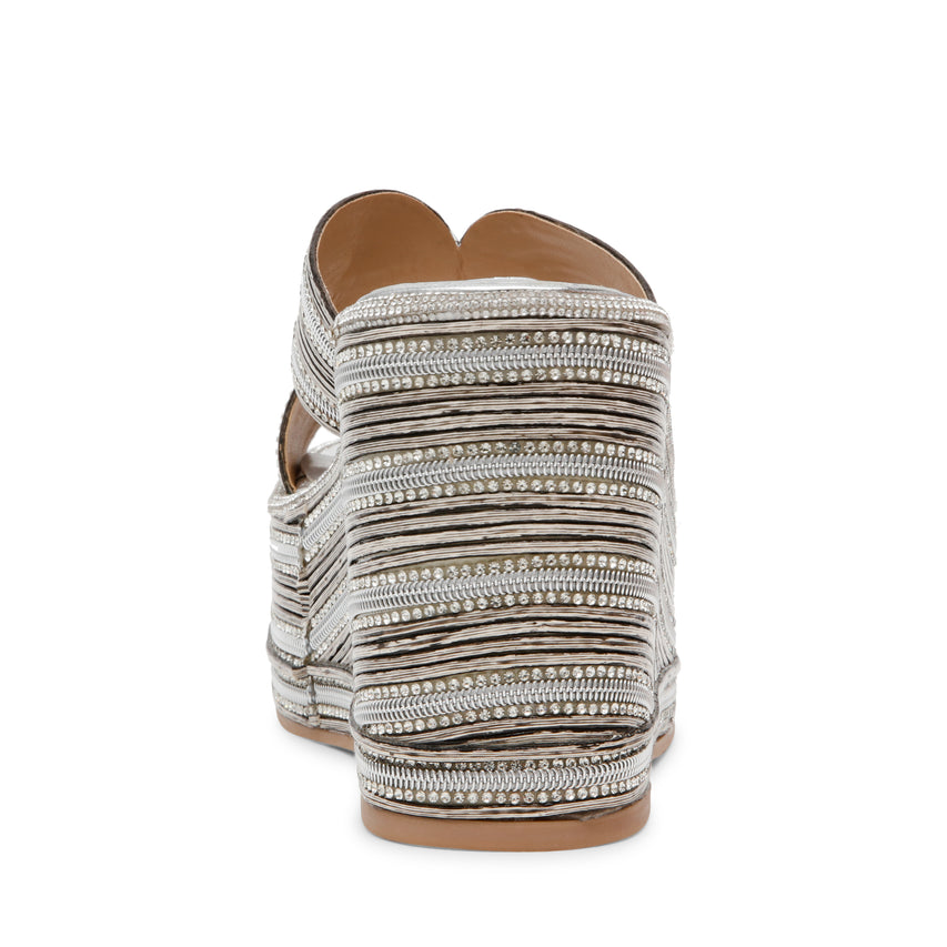 JUSTICE SILVER SANDALS - view 4