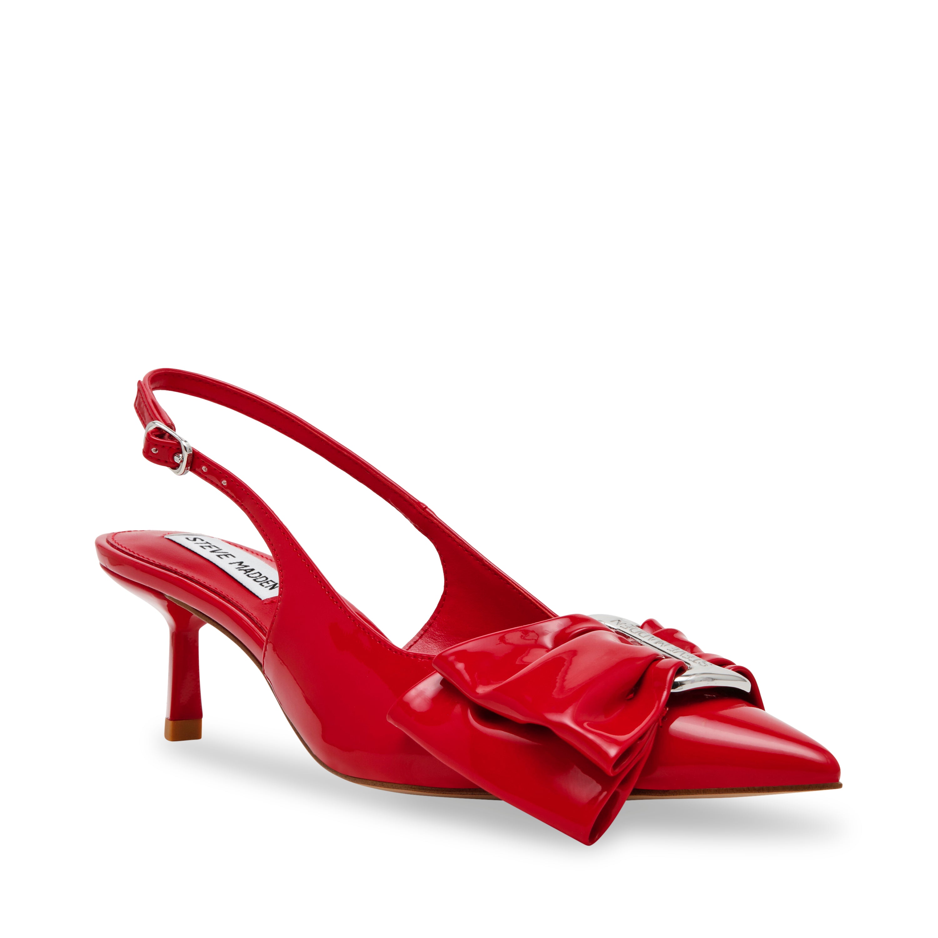 KACI RED PATENT HEELS- Hover Image